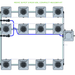 ALIEN RDWC 12 Pot Hydroponic kit 3 row