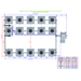 ALIEN RDWC 15 Pot Hydroponic kit 3 row