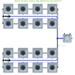 ALIEN RDWC 16 Pot Hydroponic kit 4 row