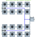 ALIEN RDWC 16 Pot Hydroponic kit 4 row