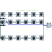 ALIEN RDWC 18 Pot Hydroponic kit 3 row