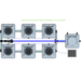 ALIEN RDWC 6 Pot Hydroponic kit 2 row
