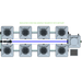 ALIEN RDWC 8 Pot Hydroponic kit 2 row