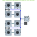 ALIEN RDWC 8 Pot Hydroponic kit 4 row