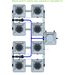 ALIEN RDWC 8 Pot Hydroponic kit 4 row