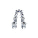 ALIEN Hydroponics V-SYSTEM 10 Pot 2 Row Hydroponic Kit front view
