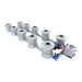 ALIEN Hydroponics V-SYSTEM 10 Pot 2 Row Hydroponic Kit left view