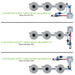 ALIEN Hydroponics V-SYSTEM 3 Pot 1 Row Hydroponic Kit 1el,1es,  1er view 