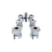 ALIEN Hydroponics V-SYSTEM 6 Pot 2 Row Hydroponic Kit front view