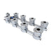 ALIEN Hydroponics V-SYSTEM 8 Pot 2 Row Hydroponic Kit right view