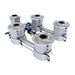ALIEN V-SYSTEM 4 Pot Hydroponic End Header Kit 2 Row side view #2