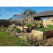 Alton Cheltenham Cedar Greenhouse in garden view