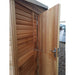 Alton Fusion Cedar Greenhouse door view