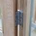 Alton Lancing Cedar Greenhouse door hinge
