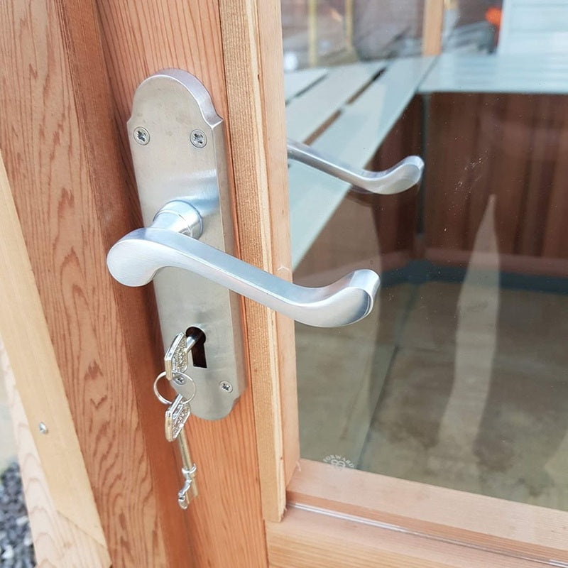Alton Octagonal Cedar Greenhouse door handle