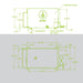 Anden 210 Pint Dehumidifier dimensions