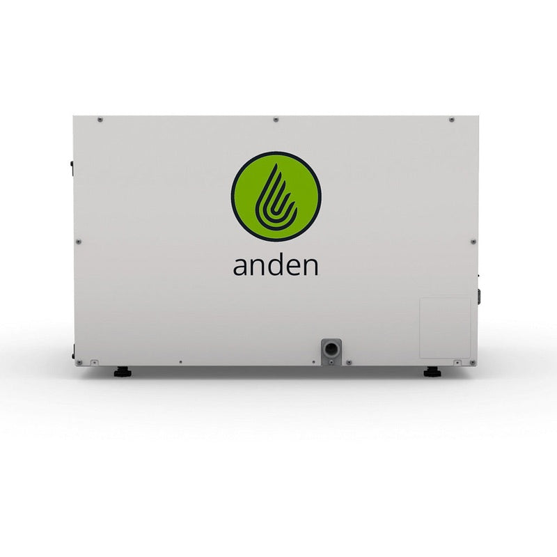 Anden 210 Pint Grow Room Dehumidifier – A210V1, 240V Industrial Moisture Control side view 