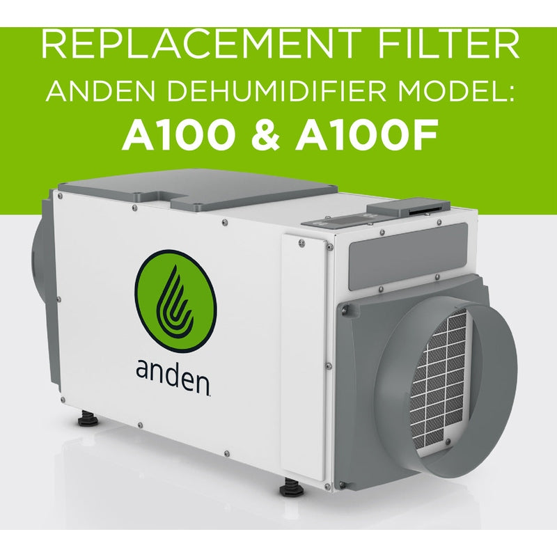 Anden 5895 Replacement Filter for A100 and A100F Dehumidifiers dehumidifier view
