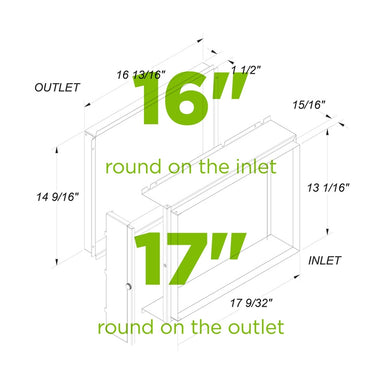 Anden Duct Kit, A210V1 size 