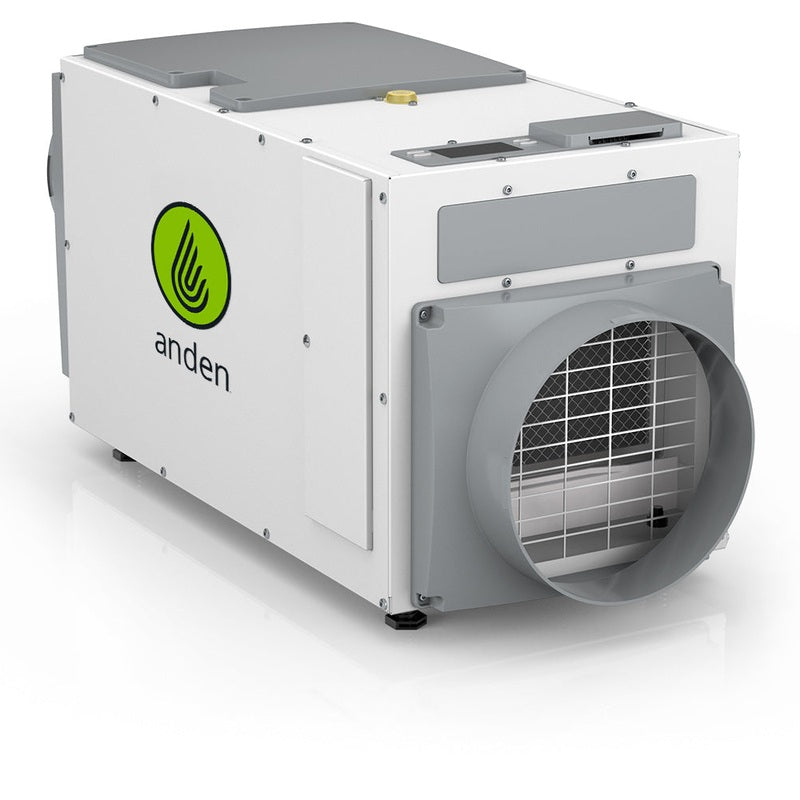 Anden Industrial Dehumidifier, 100 Pints/Day – 120V, Commercial-Grade 45 degree view 