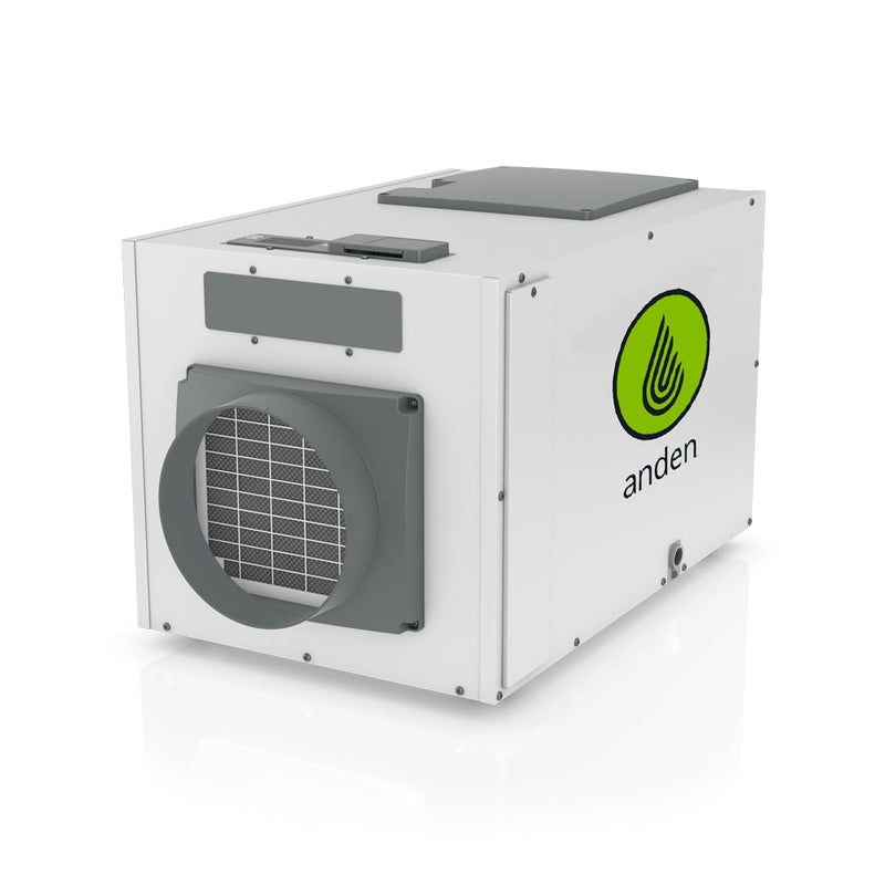 Anden Industrial Dehumidifier, 130 Pints/Day – 120V, Grow Room-Ready 45 degree view #2 