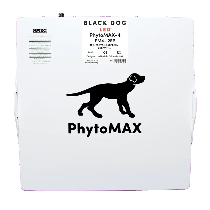 Black Dog LED PhytoMAX-4 12S LED Grow Light 750W back view
