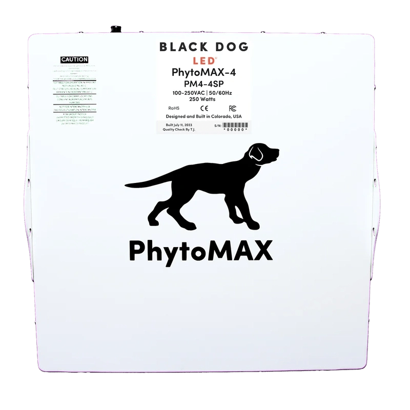 Black Dog LED PhytoMAX-4 4S LED Grow Light 250W back view