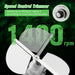 Hygrohub P100 Wet Bud Trimmer Speed control trimmer with propeller and text on a green background