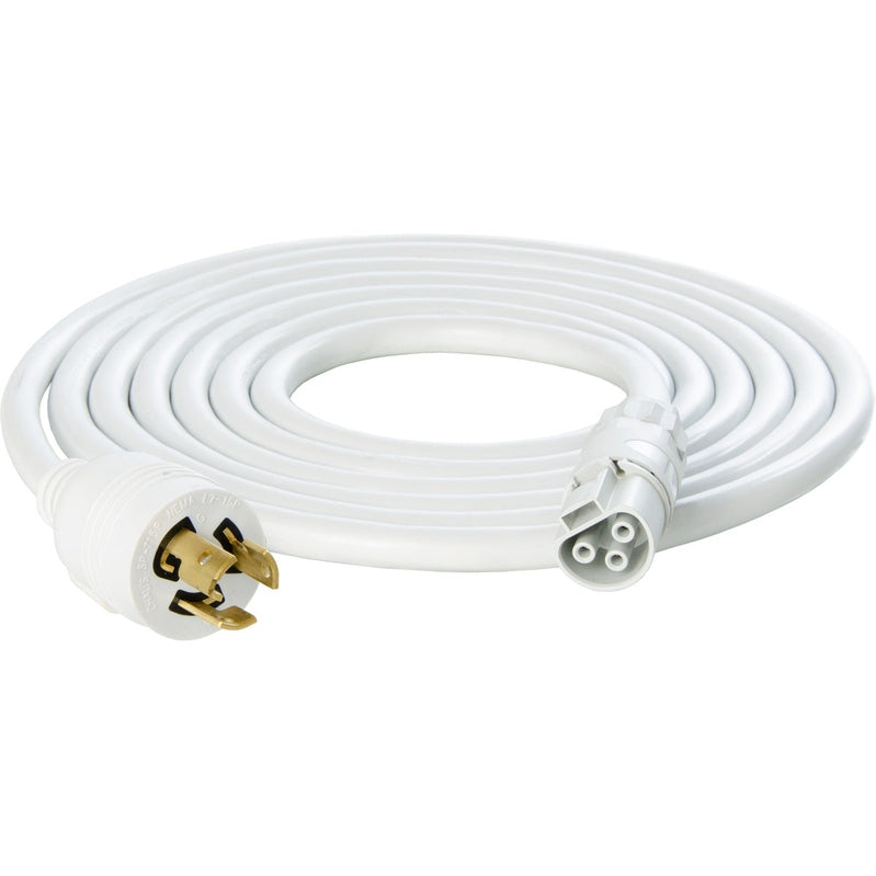 PHOTOBIO X White Cable Harness, 18AWG locking 277V, L7-15P, 10'