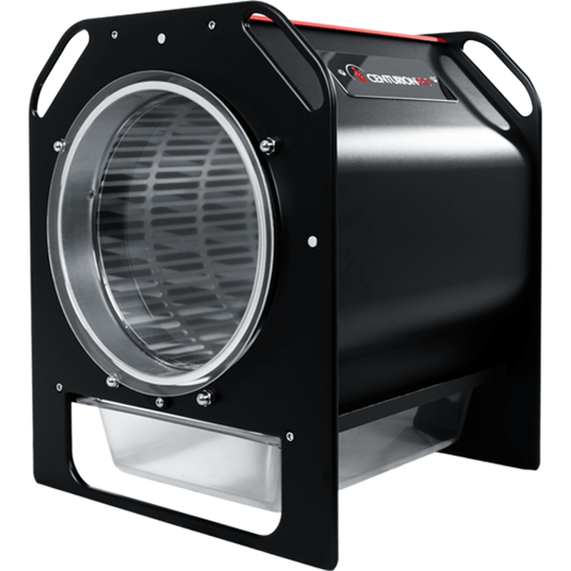 CenturionPro DBT Model 0 Dry Batch Trimmer front view #2 degree angle