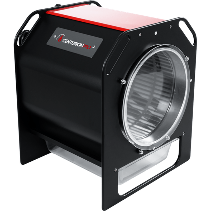 CenturionPro DBT Model 0 Dry Batch Trimmer front view 45 degree angle