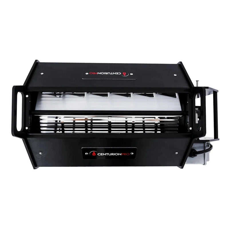 CenturionPro DBT Model 1 Dry Batch Trimmer close up of top blades