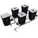 Current Culture H2O Recirculating Deep Water Culture – Medium-less RDWC 13-Gallon @ 30″ Plant Spacing UCXL13 front view 
