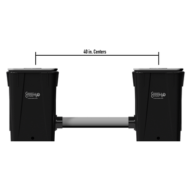 Current Culture H2O Recirculating Deep Water Culture – Medium-less RDWC 13-Gallon @ 40″ Plant Spacing UCXXL13 close up 