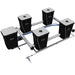 Current Culture H2O Recirculating Deep Water Culture – Medium-less RDWC 13-Gallon @ 40″ Plant Spacing UCXXL13 front view 