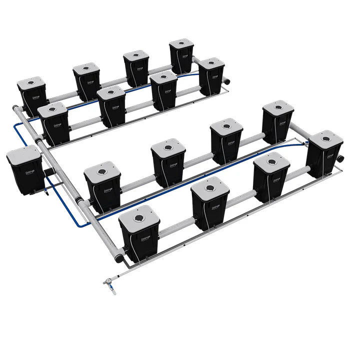Current Culture H2O Recirculating Deep Water Culture UC XXL13 16 site 4 row 