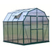 Grandio Elite Greenhouse 8x8 45 degree view on white background