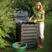 Exaco ECO-master 450 liters/120 gal black lifestyle image