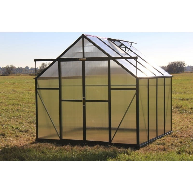 Grandio Ascent Greenhouse front view in field 
