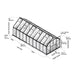 Grandio Ascent Greenhouse 8x20 specifications