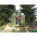 Grandio Element Greenhouse 6x4 front view #8