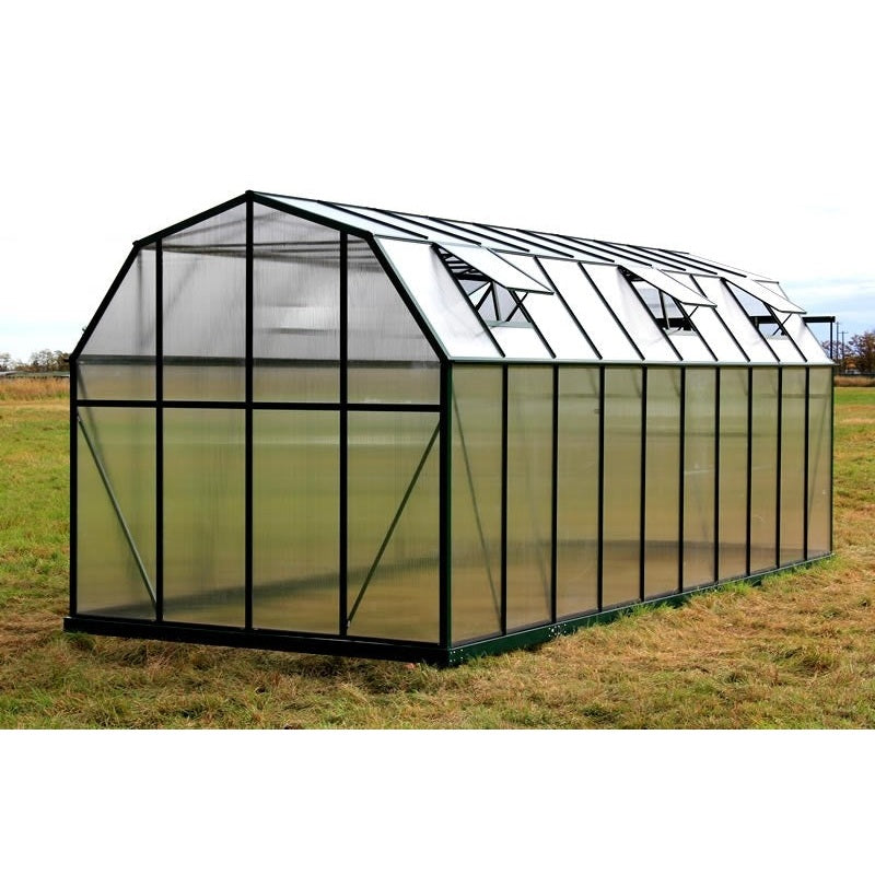 Grandio Elite Greenhouse 8×20 back view