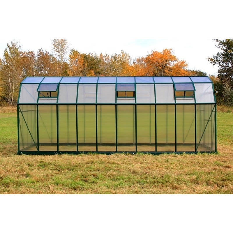 Grandio Elite Greenhouse 8×20 side view