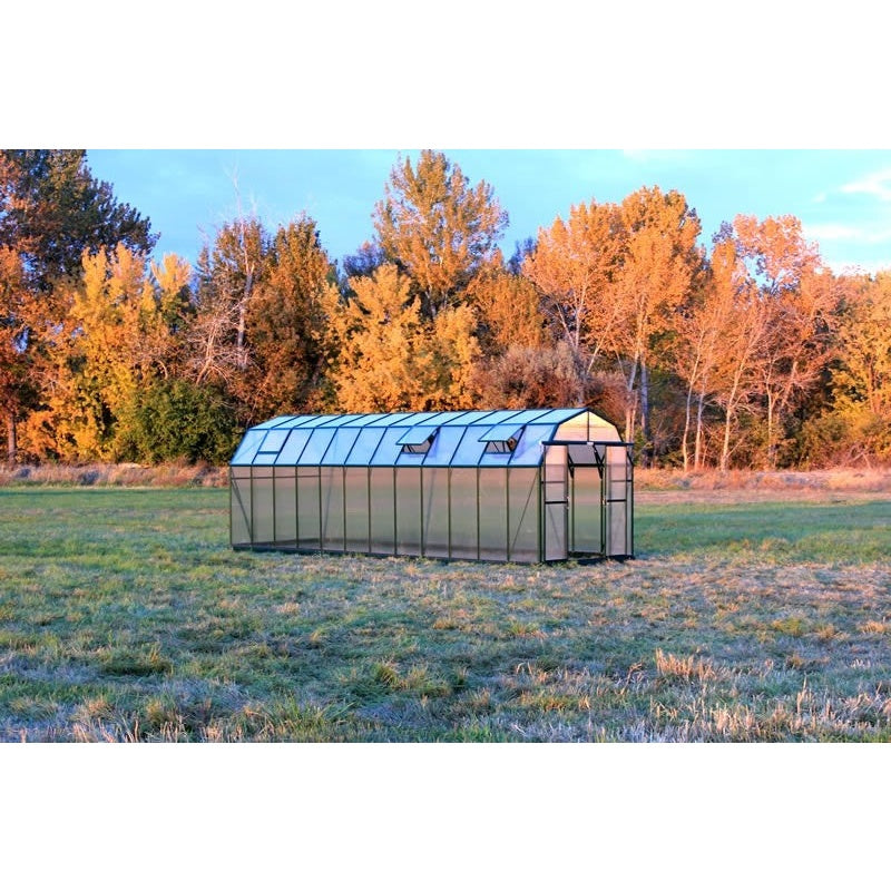 Grandio Elite Greenhouse 8×24 side view #2