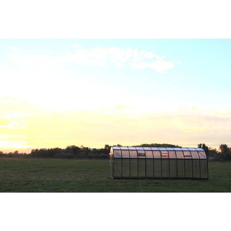 Grandio Elite Greenhouse 8×24 side view #5