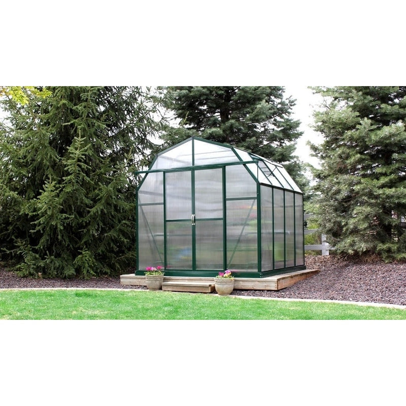 Grandio Elite Greenhouse 8×8 front view #4