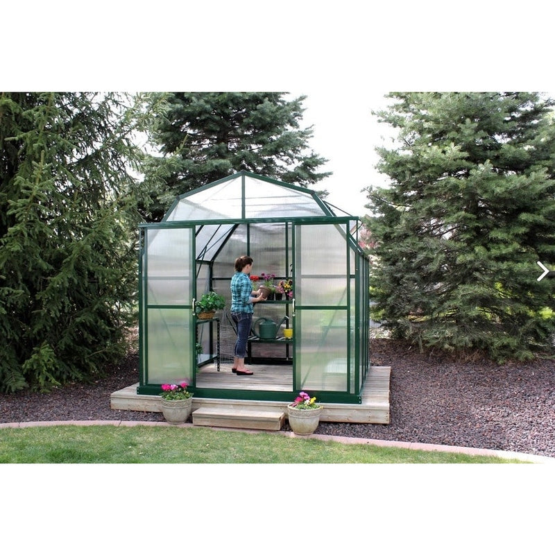 Grandio Elite Greenhouse 8×8 front view #5