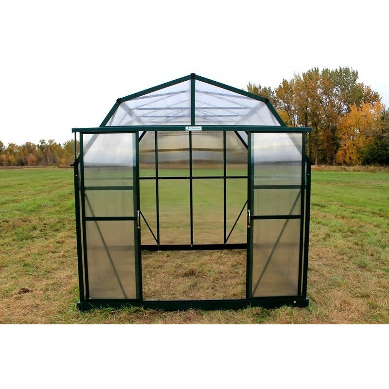 Grandio Elite Greenhouse 8×8 front view