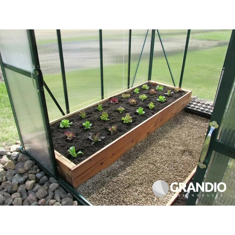 Grandio Elite Greenhouse 8×8 lifestyle image