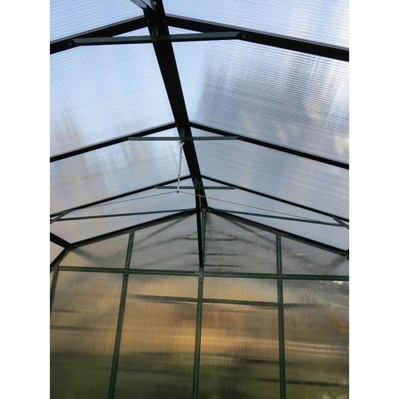 Grandio Summit Greenhouse inside view of roof 